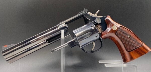 Smith & wesson model 586. 357 magnum revolver 6” barrel - used - image 5
