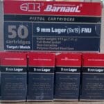 Barnaul 9MM 115 Grain Full Metal Jacket 250 Rounds