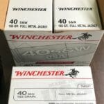 Winchester 40 S&W 165gr FMJ & Federal 40 S&W 180gr FMJ $0.45 / ROUND