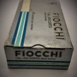Full Box FIOCCHI 450 CORTO 226 GRN LEAD ROUND NOSE 450 SHORT COLT Rare
