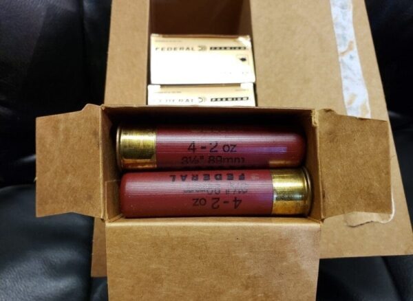 50 rds new federal grand slam turkey 12 ga 3. 5 4 shot 2 oz grandslam magnum - image 2