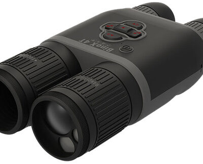ATN BinoX 4th Gen Thermal Binocular, 2 8x25mm, Black, Rangefinder