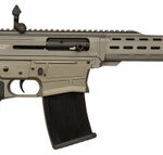 GForce GF25 12 Ga, 3" Chamber 20" Barrel, Tacitcal Gray, Black Furniture, 5rd
