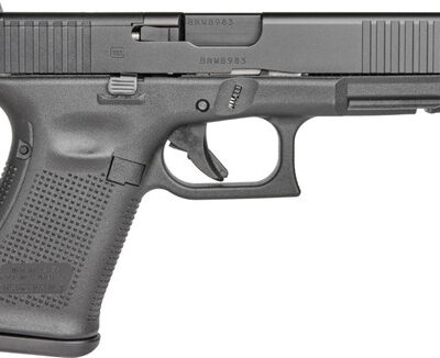 Glock G49 Gen 5 MOS 9mm, 4.49" Barrel, Black, Optic Ready, 15rd