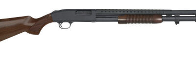 Mossberg 590 Retrograde Persuader 12 Ga, 20" Barrel, 3", Field Stock, Blued, 8rd