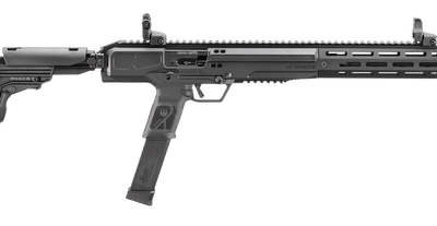 Ruger LC Carbine 10mm,16.25" Threaded Barrel, Black, Folding Stock, 30rd