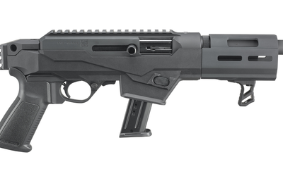 Ruger PC Charger 9mm, 6.5" Threaded Barrel, Black, Optic Ready, 17rd