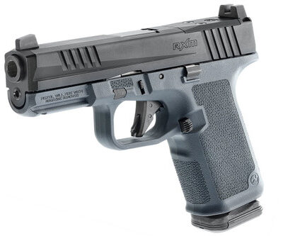 Ruger RXM 9mm, 4" Barrel, Stealth Gray Magpul Frame, Tritium Sights, Optic Ready, 15rd