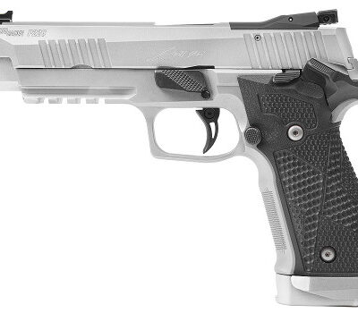 Sig Sauer P226 XFive 9mm, 5" Barrel, Stainless Frame, G10 Piranha Grip, 20rd