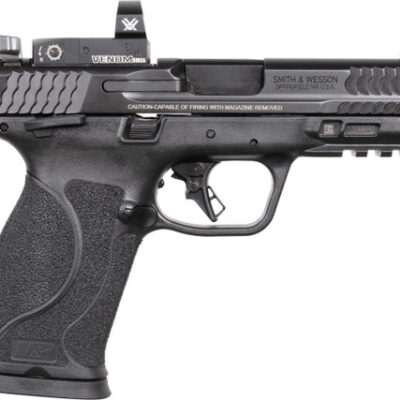 Smith & Wesson M&P M2.0 10mm, 4.6" Barrel, Black, Includes Vortex Venom Red Dot, 15rd