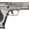Smith & Wesson M&P9 M2.0 9mm, 4.625" Threaded Barrel, Gray Frame, Black Grip, Optic Ready, 17rd