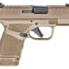 Springfield Hellcat FDE Micro Compact, 9mm, 3" Barrel Flat Dark Earth, Tritium/Luminescent Front Sight, 2 Mags 1 13Rd, 1 11Rd