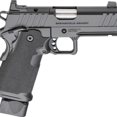 Springfield Prodigy Comp 9mm, 4.25" Compensated Barrel, Black, Optic Ready, 20rd