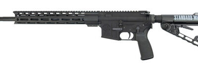 Standard STD 15 223 Remington/5.56x45mm, 16" Barrel, Black, M Lok Handguard, 30rd