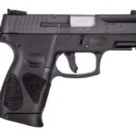 Taurus G2c 9mm, 3.25" Stainless Steel Barrel, Black, Adjustable Sights, 12rd