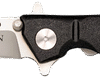 Cold Steel Luzon Medium 4" Folding Clip Point Plain 8Cr13MoV SS Blade/Black GFN Handle Features Safety Switch Includes Pocket Clip