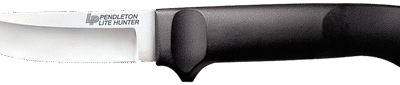 Cold steel pendleton lite hunter 3. 63" fixed drop point plain cryo quenched 4116 ss blade, 4. 88" black polypropylene handle