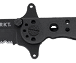 Columbia River M16, Folding Knife, 3.94", Tanto Point, Dual Thumb Stud/Flipper/Pocket Clip, 8Cr12MoV/Black EDP, Stainless Steel, Plain Edge