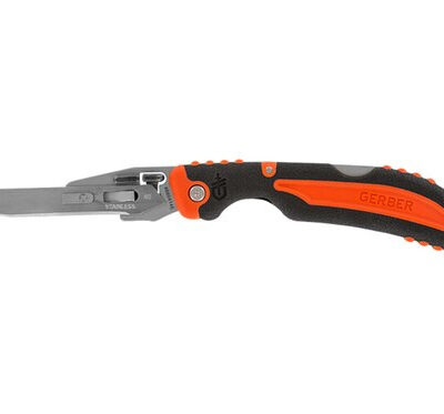 Gerber vital pocket folding knife orange