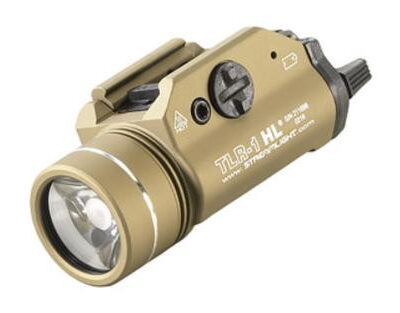 STREAMLIGHT TLR-1 HL C4 WHITE LED LIGHT, RAIL MOUNT, Flat Dark Earth