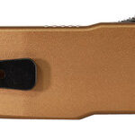 Templar Knife Premium Lightweight OTF Knife, 3" Blade, 4.5" Handle, Drop Point D2, Bronze