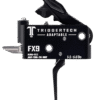 TriggerTech FX-9 Trigger, Adaptable, Black PVD Two-Stage Flat 3.50-6 lbs